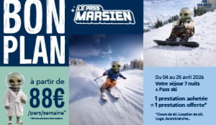 Bon plan Le Printemps des Marsiens aux Arcs 